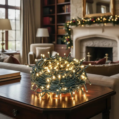 Luz Lineal LED Navideña 18 Metros - 300 Luces Decoración
