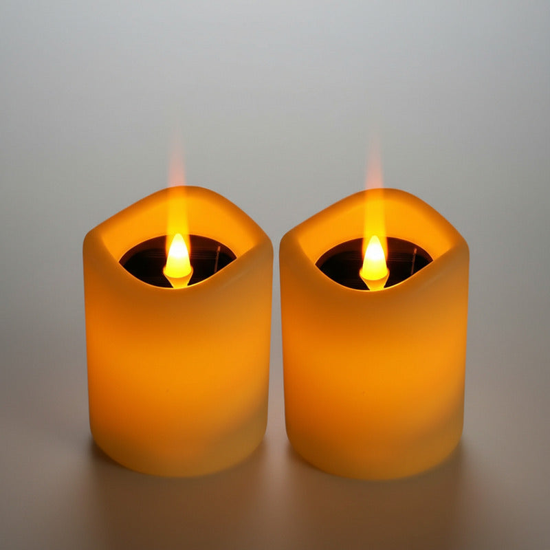 Velas LED Decorativas Pequeñas para Fiestas y Bodas - 24 Unidades