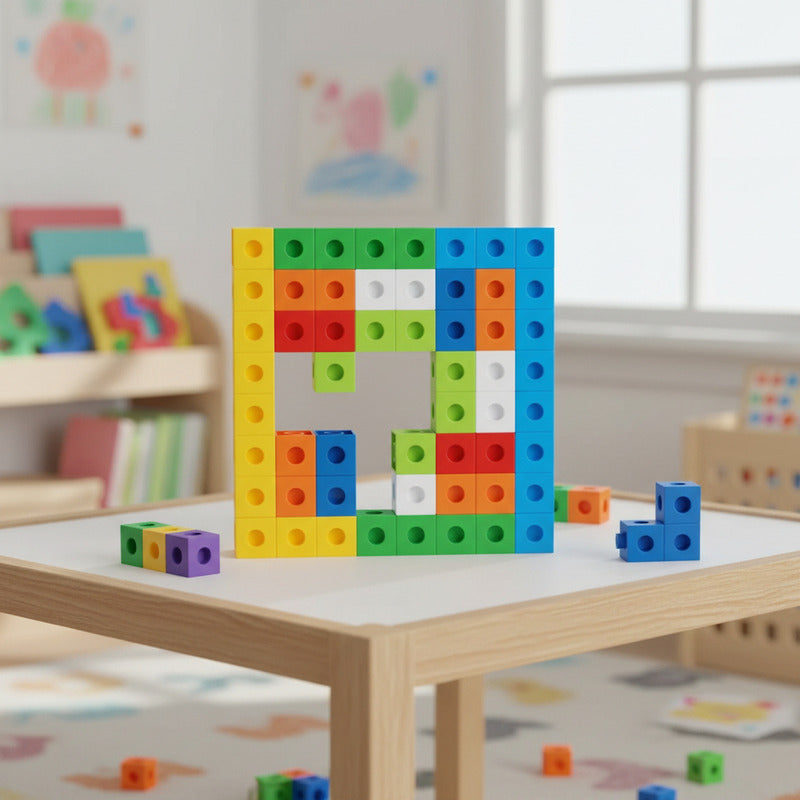 Juego Didáctico de Matemáticas para Niños - Cubos Interactivos