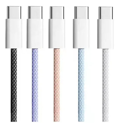 Cargador Multipuerto 5 en 1 + Cable USB-C a USB-C de 1 Metro