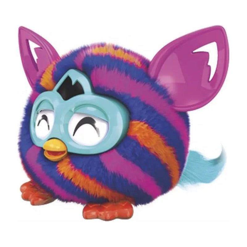 Mascota Virtual Furby Naranja y Azul Juguete Interactivo