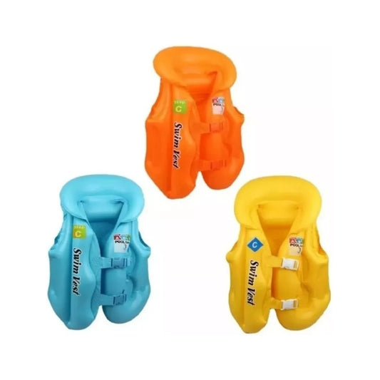 Chaleco Salvavidas para Niños Talla S Azul Claro