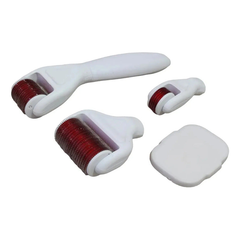 Kit Meso Roller 4 En 1 Con Microagujas Intercambiables