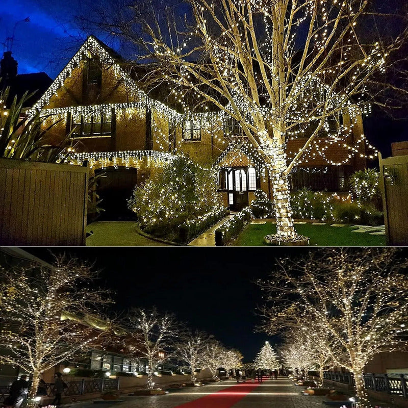 Luz Lineal LED Navideña 18 Metros - 300 Luces Decoración