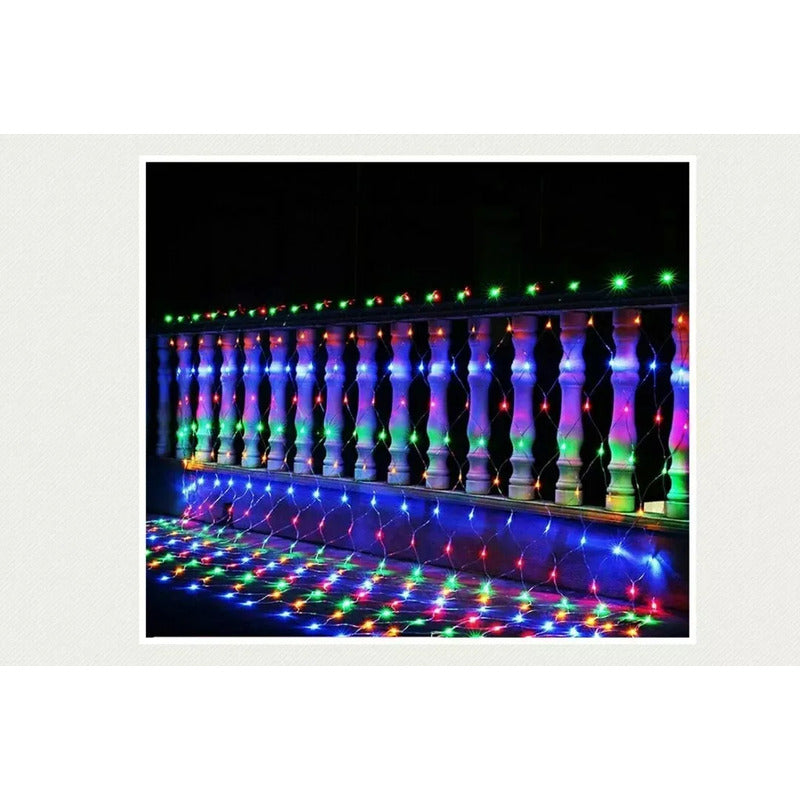 Malla 300 Luces LED Decorativas para Navidad 1.50 Mts