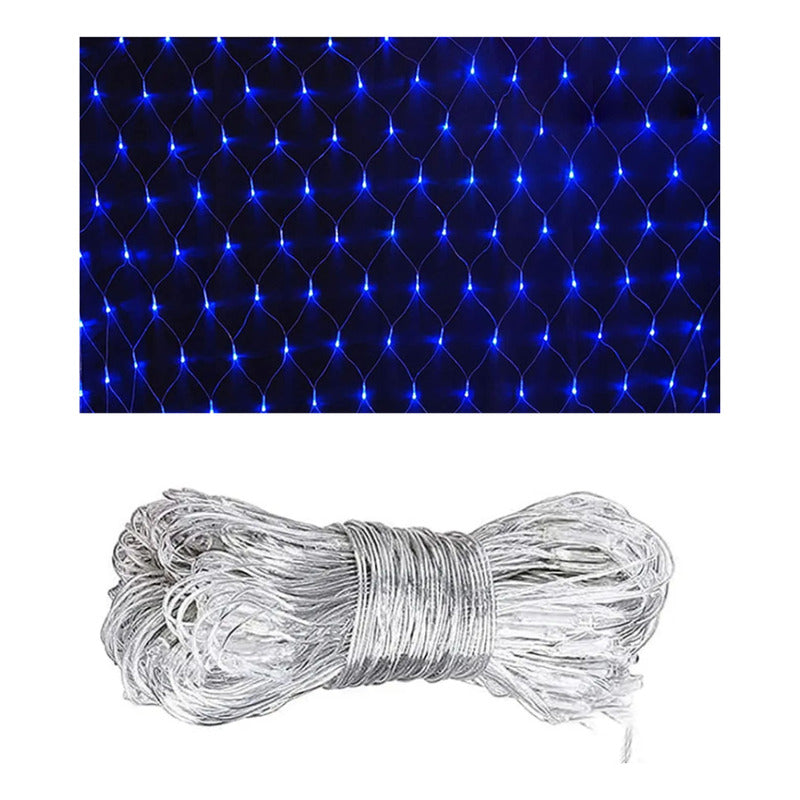Malla de 100 Luces LED Decorativas para Navidad - 1.3 Metros