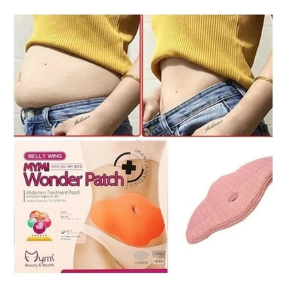 Parches Corporales para Bienestar y Cuidado del Abdomen x5