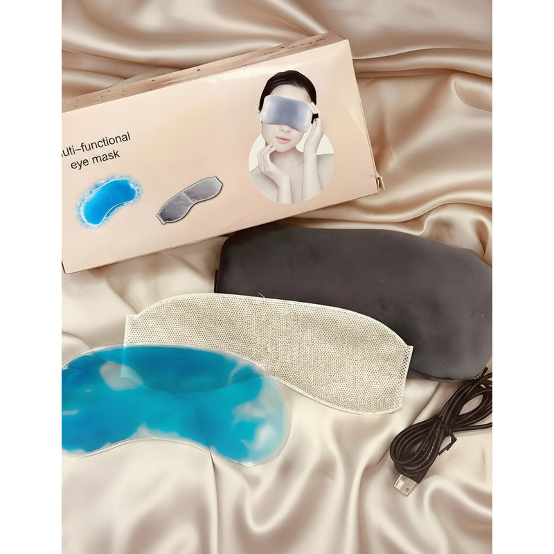 Antifaz Acolchado para Dormir con Calefacción - Confort y Estilo