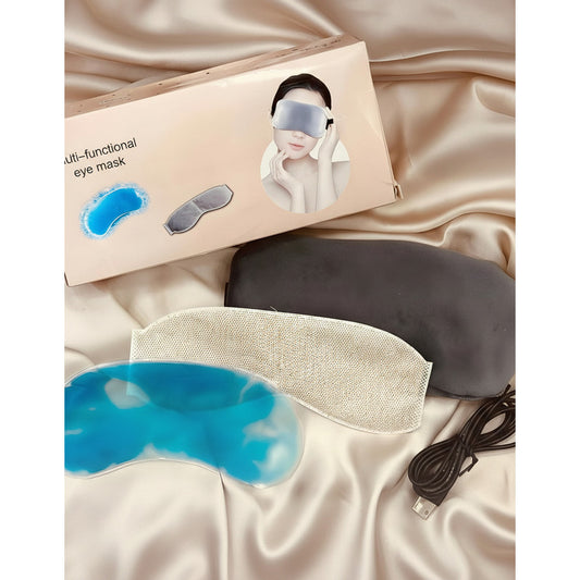 Antifaz Acolchado para Dormir con Calefacción - Confort y Estilo