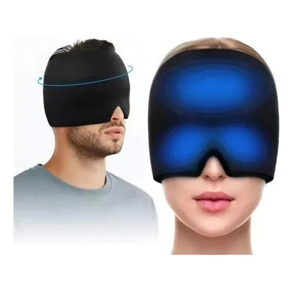 Gorro de Gel Frío y Calor para Alivio de Migraña y Estrés