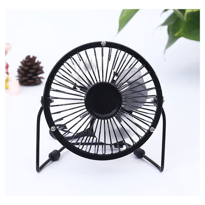 Mini Ventilador Portátil USB para Oficina Personal Negro