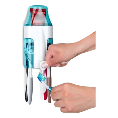 Dispensador de Crema Dental para 4 Cepillos - Disho