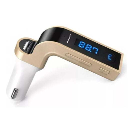 Receptor Bluetooth Cargador USB Auto FM Manos Libres CARG7