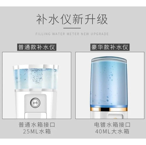 Vaporizador Facial Portátil Recargable Xunqiu