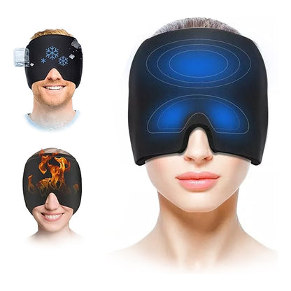 Gorro de Gel Frío y Calor para Alivio de Migraña y Estrés