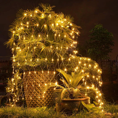 Malla de 100 Luces LED Decorativas para Navidad - 1.3 Metros