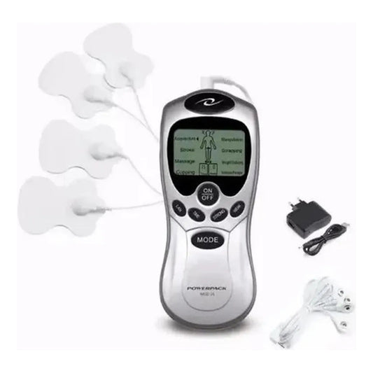Gimnasia Pasiva 4 Electrodos para Electroestimulación 110V