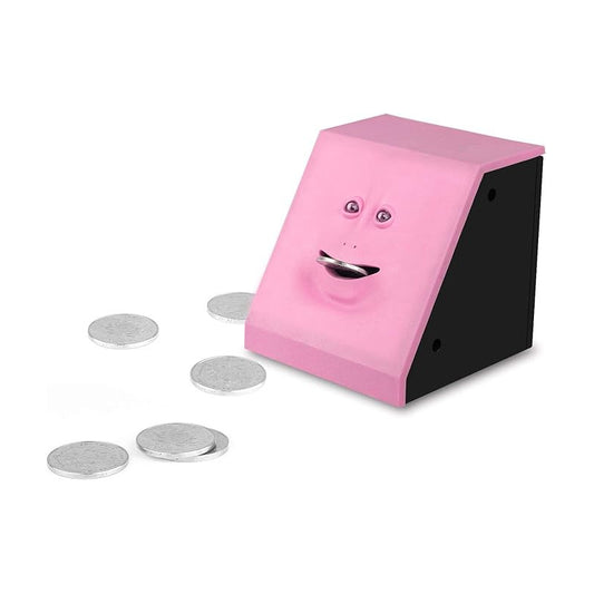 Alcancía Robot Monedero Rosa - Divertido Ahorro para Niños