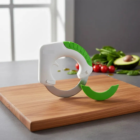 Cuchillo Redondo de Cocina - Cortador Circular Duradero