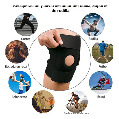 Rodillera Deportiva con Soportes Laterales - Disho