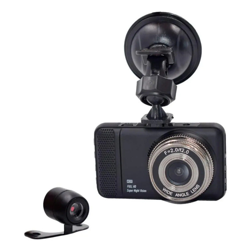 Cámara Doble Lente Full HD 1080p para Vehículos Modelo T659