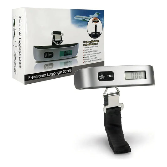 Báscula Digital Portátil para Equipaje de Hasta 50 Kg