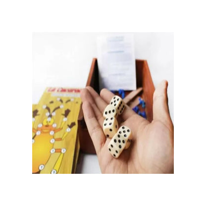 Juego de Mesa Familiar La Cucaracha en Madera - Diversión Asegurada