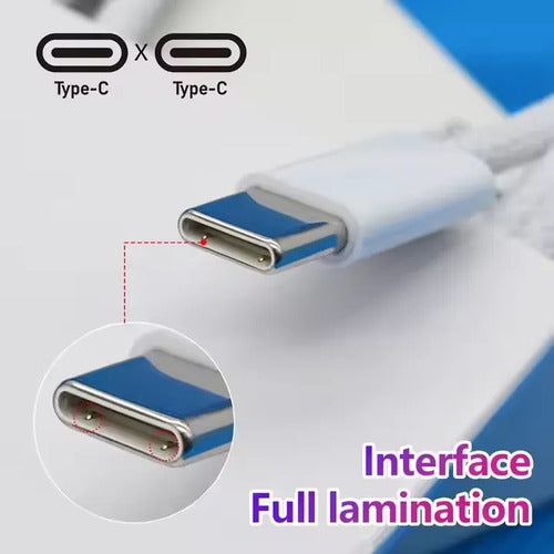 Cargador Multipuerto 5 en 1 + Cable USB-C a USB-C de 1 Metro
