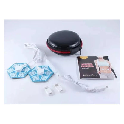Masajeador Eléctrico Corporal con Tecnología EMS y 2 Electrodos