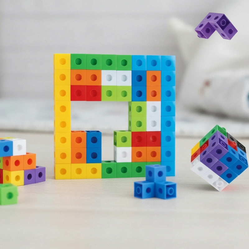 Juego Didáctico de Matemáticas para Niños - Cubos Interactivos