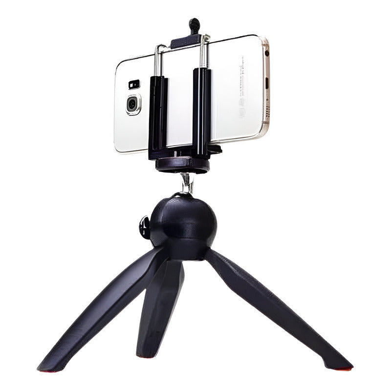 Mini Trípode Plegable para Celular y Cámara - Ideal para Viajes