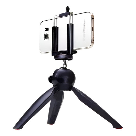 Mini Trípode Plegable para Celular y Cámara - Ideal para Viajes