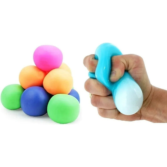 Squishy Stress Ball Set de 2 - Relajación y Entretenimiento
