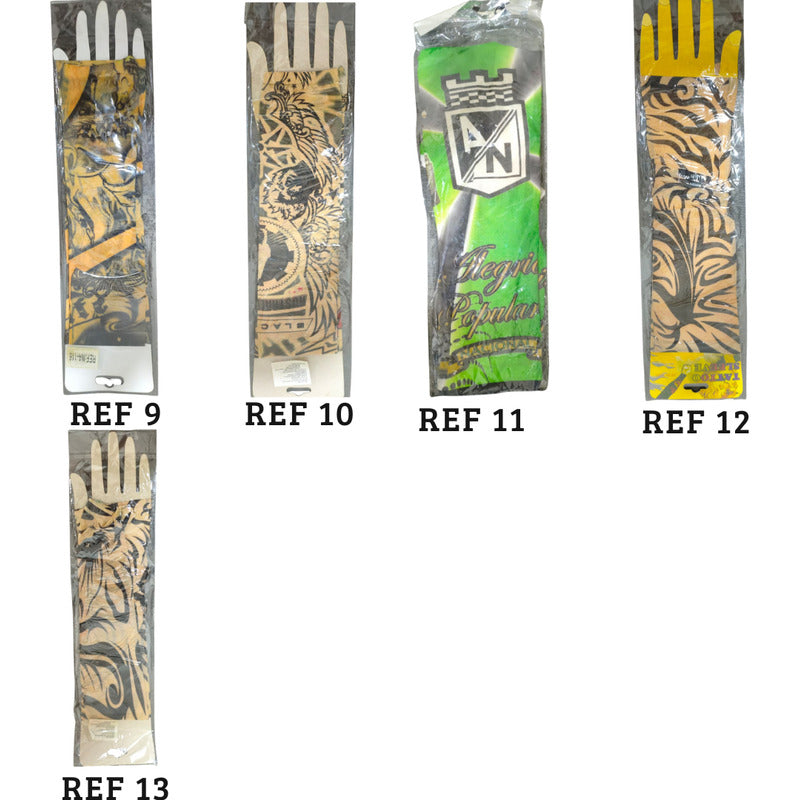 Mangas Protectoras con Diseño de Tatuaje para Ciclismo y Motociclismo