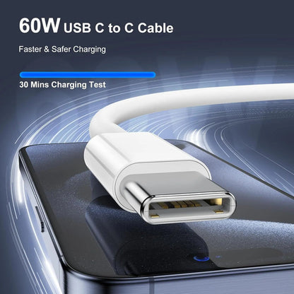 Cargador Multipuerto 5 en 1 + Cable USB-C a USB-C de 1 Metro