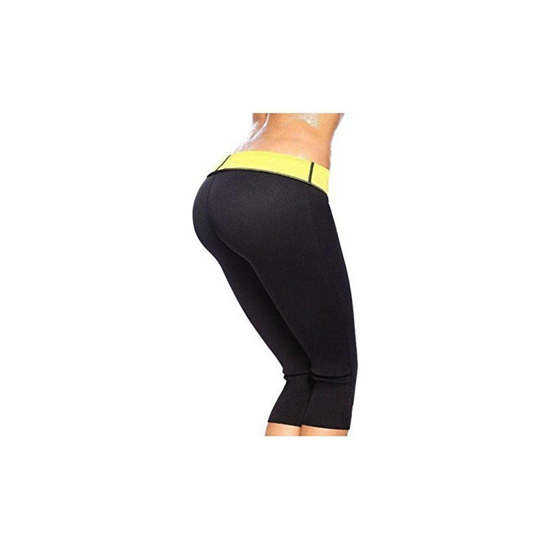Licra Capri Leggins Faja Reductora Sauna para Mujer - Talla S