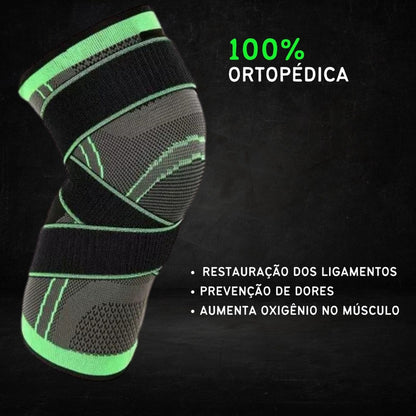 Rodillera Deportiva Ajustable Rpimport Negra para Confort y Estabilidad