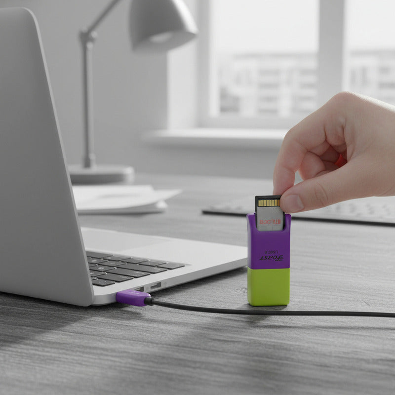Lector de Tarjetas Multifuncional 15 en 1 USB 2.0