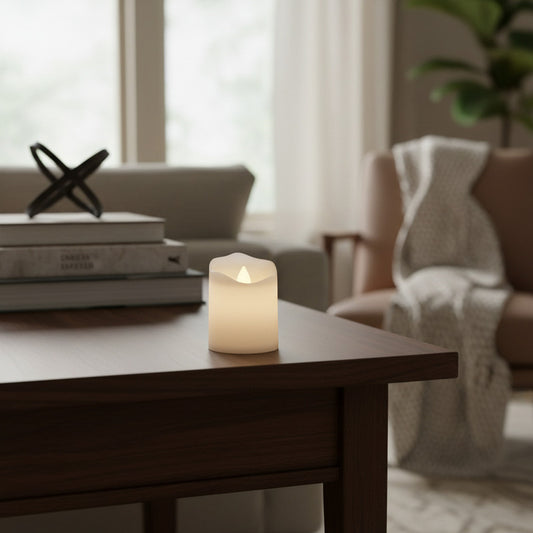 Velas LED Pequeñas X20 Decorativas para Fiestas y Eventos