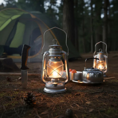 Navaja Multiuso de Camping con Cubiertos Plateados