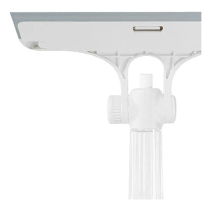 Limpiavidrios Manual con Rociador Integrado - Blanco