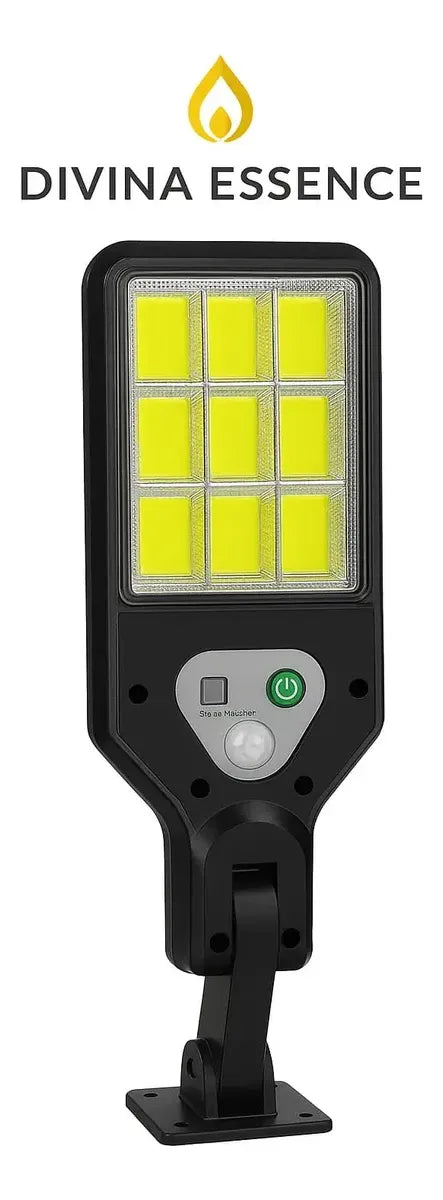 Lámpara Solar LED Exterior con Sensor y Control Remoto