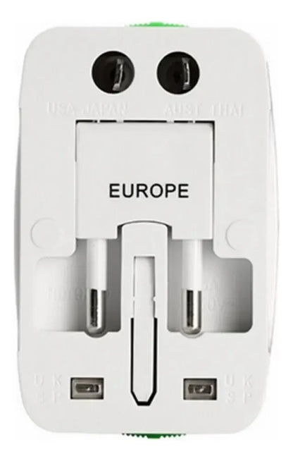 Combo Viajero Báscula Equipaje Y Adaptador Universal