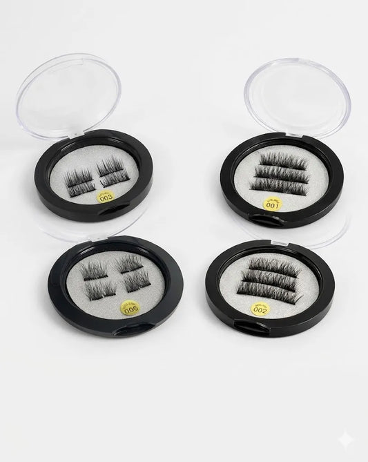 Combo Set Pestañas Postizas Magnéticas Reutilizables