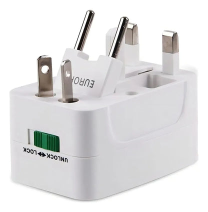 Combo Viajero Báscula Equipaje Y Adaptador Universal