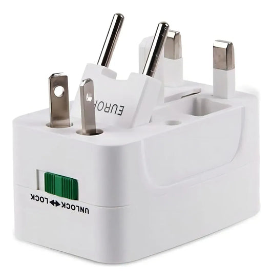Combo Viajero Báscula Equipaje Y Adaptador Universal