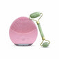 Combo Masajeador Rodillo Facial Jade Y Luna Facial