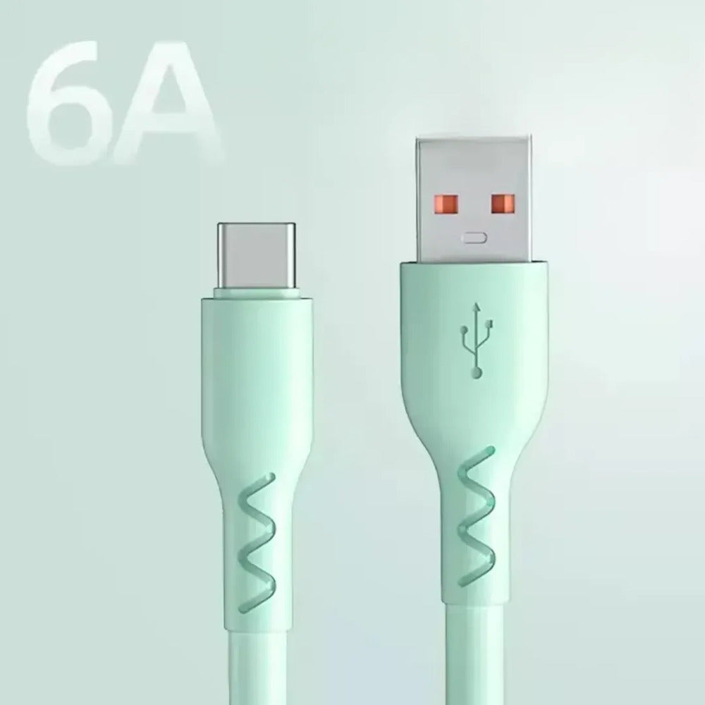 Cable USB-A a USB-C de 1 Metro para Carga Rápida y Datos