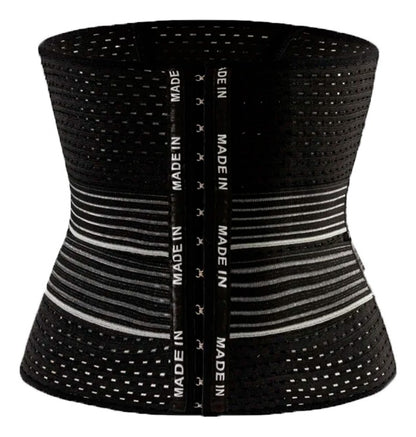 Corset Faja Colombiana Modeladora Cinturilla Negro S