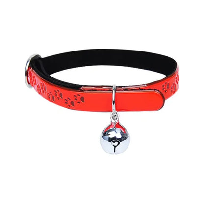 Collar Reflectante Con Cascabel Para Gato Y Cachorro